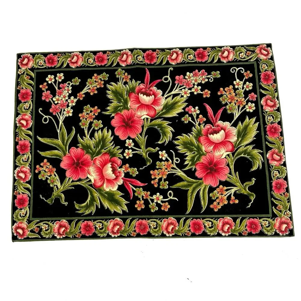 April Cornell Avonlea placemats spring roses - set of 4